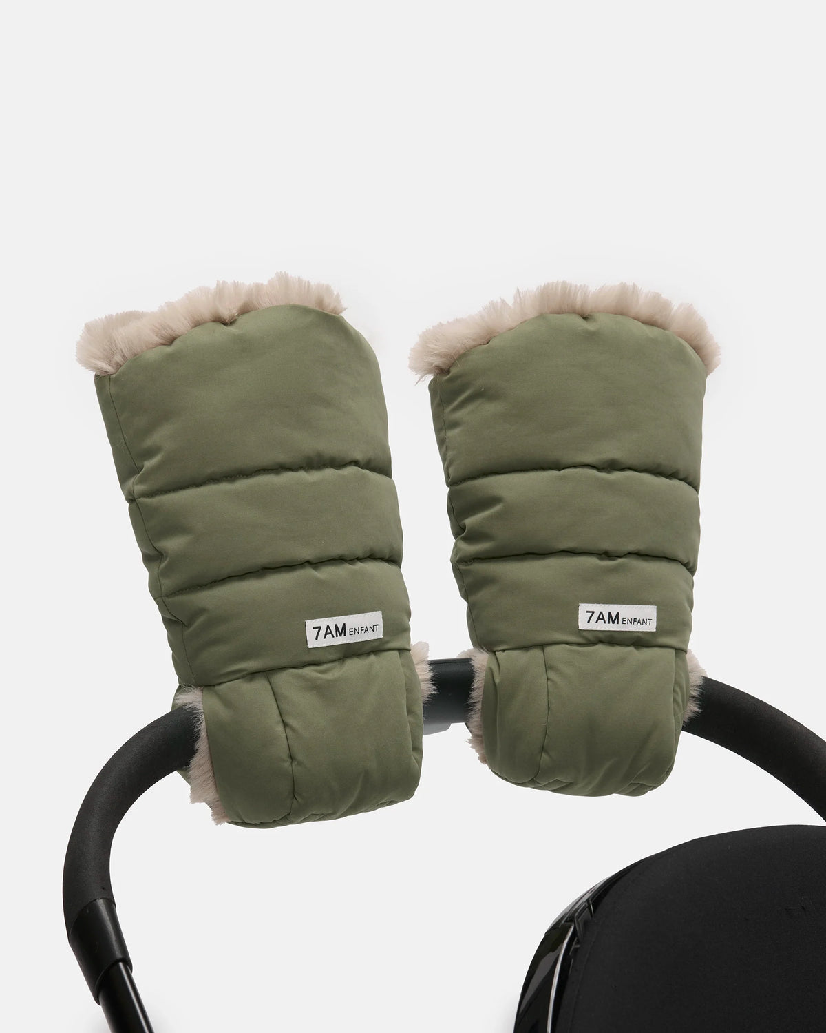 Woodland Greige Faux Fur//