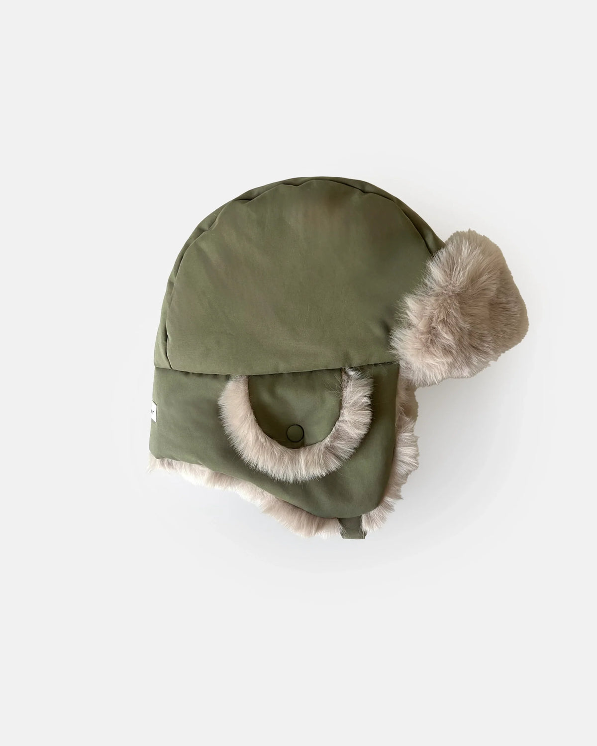 Woodland Greige Faux Fur//