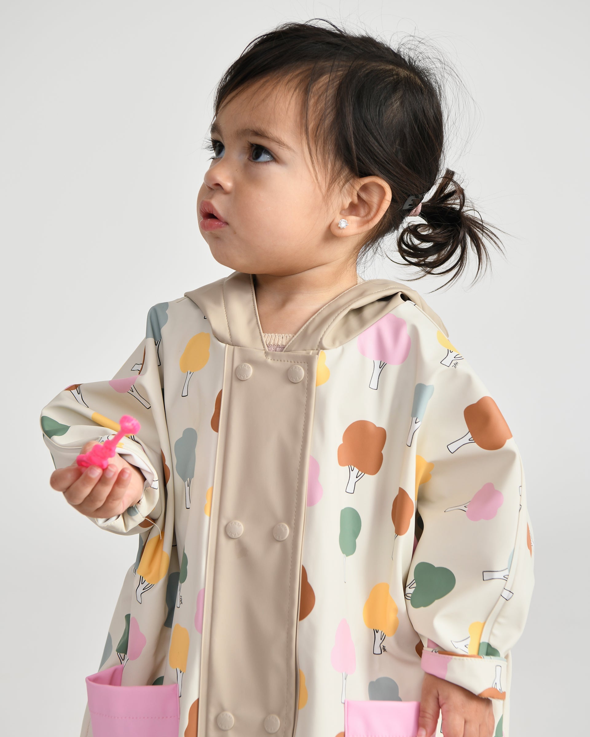 Rainy Trees Beige//