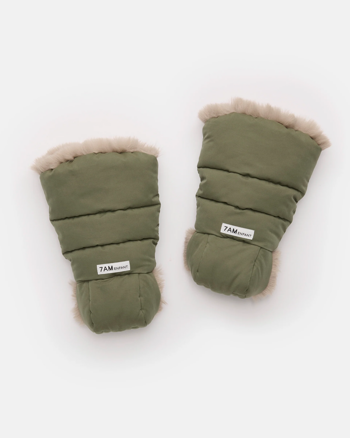 Woodland Greige Faux Fur//